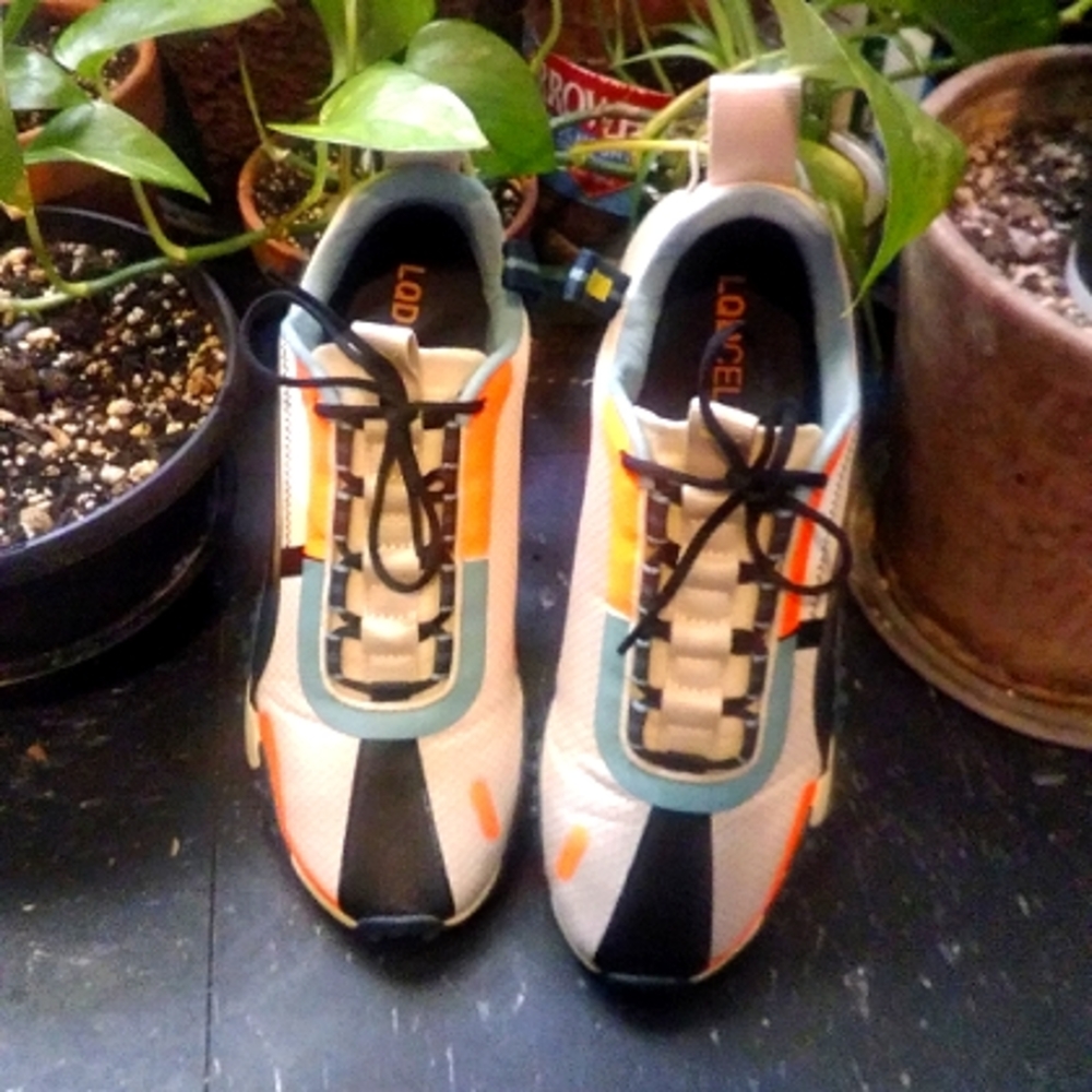 Puma Unisex LQDcell Cream, Blue & Orange Accents W-9, M-7.5 - Picture 16 of 16